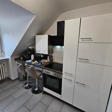 Exklusives Und Helles Dachgeschoss-apartment No 3 Im Zentrum Von Kassel, Schnelles 1gbit Internet, Geschirrspüler, Boxspringbetten